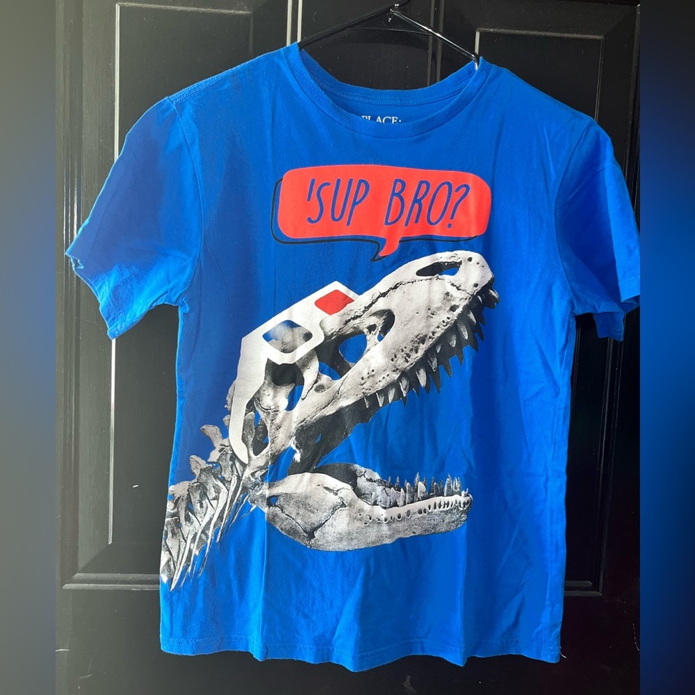 EUC Children’s Place Boy’s “‘Sup Bro?” Graphic Tee - Sz XL/14